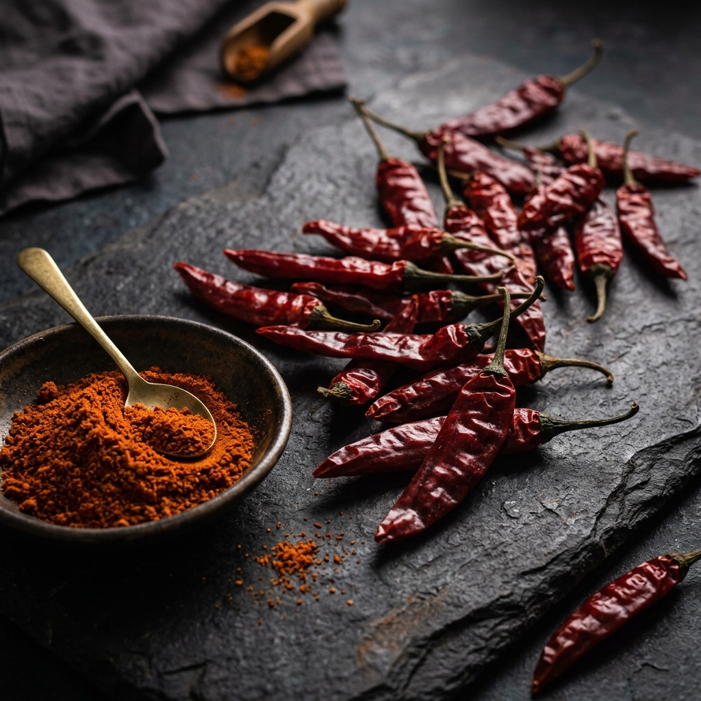 Dried Guntur Red Chilli - Vibrant ASTA color and optimal pungency - Lab-tested aflatoxin-free certified